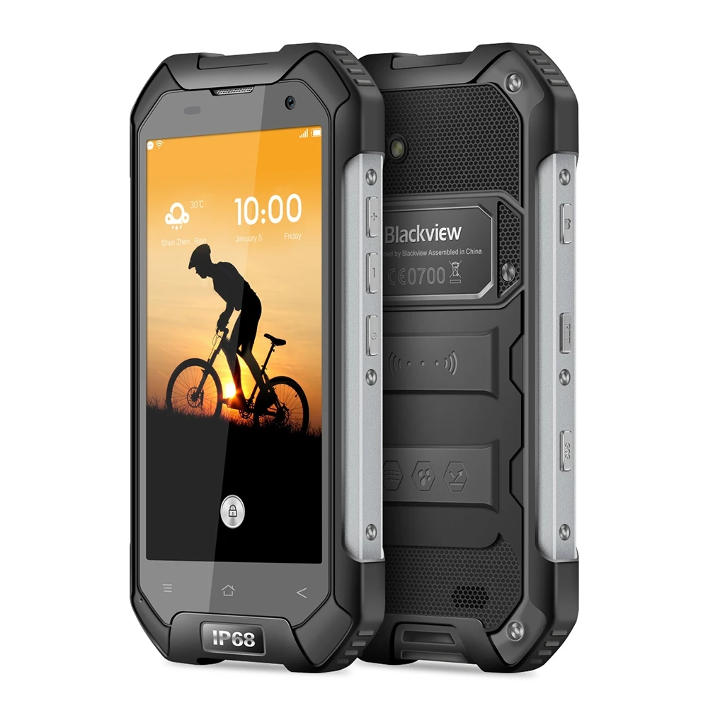 Blackview BV6000 4G Smartphone 4.7 inch HD MTK6755 Octa Core Android 7.0 3GB RAM 32GB ROM 13MP Waterproof IP68 Mobile Cellphone | Мобильные