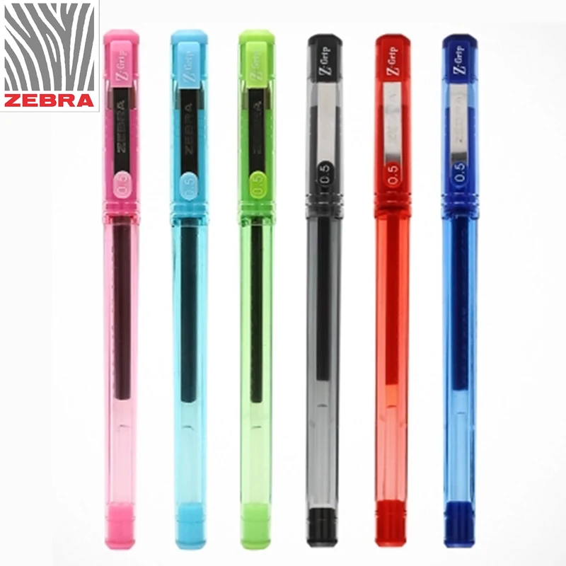 2019 гелевая ручка Zebra JJ1 0 5 мм Sarasa с нажимным зажимом чернильный цветной шест