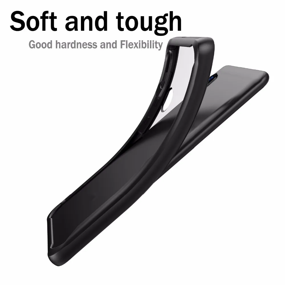 Clear Silicone Case For Xiaomi note 3 mix 2 2s 8 8se max pocophone F1 Shockproof phone cover for Redmi 5 6 pro |