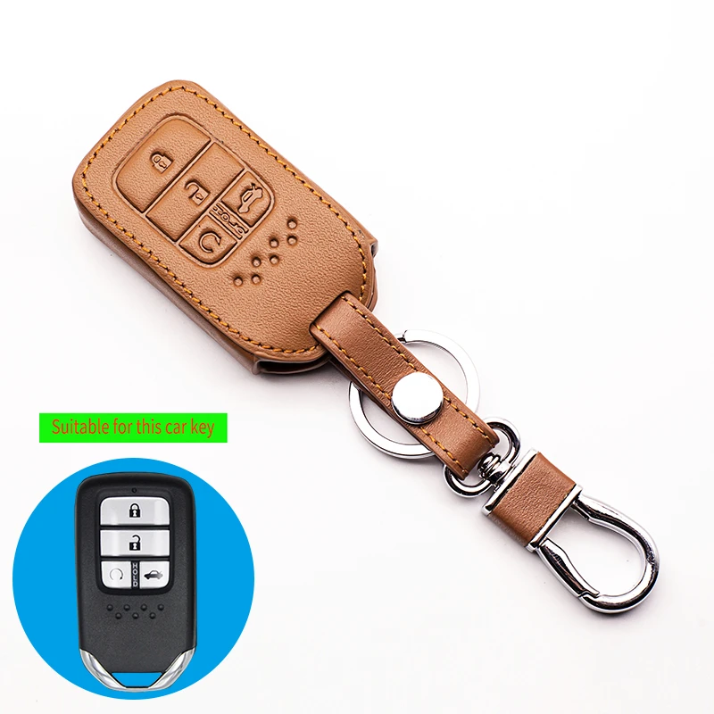 2017 популярный кожаный чехол для автомобильного ключа крышка брелка подходит 2015
