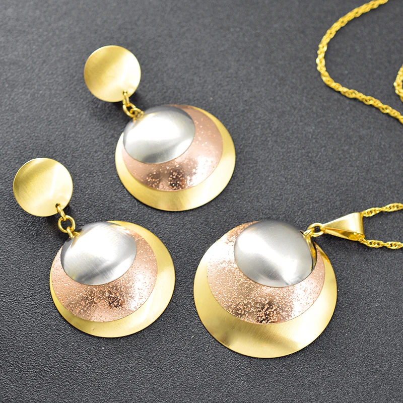 Серьги гвоздики Sunny Jewelry в этническом стиле круглые украшения для помолвки лидер