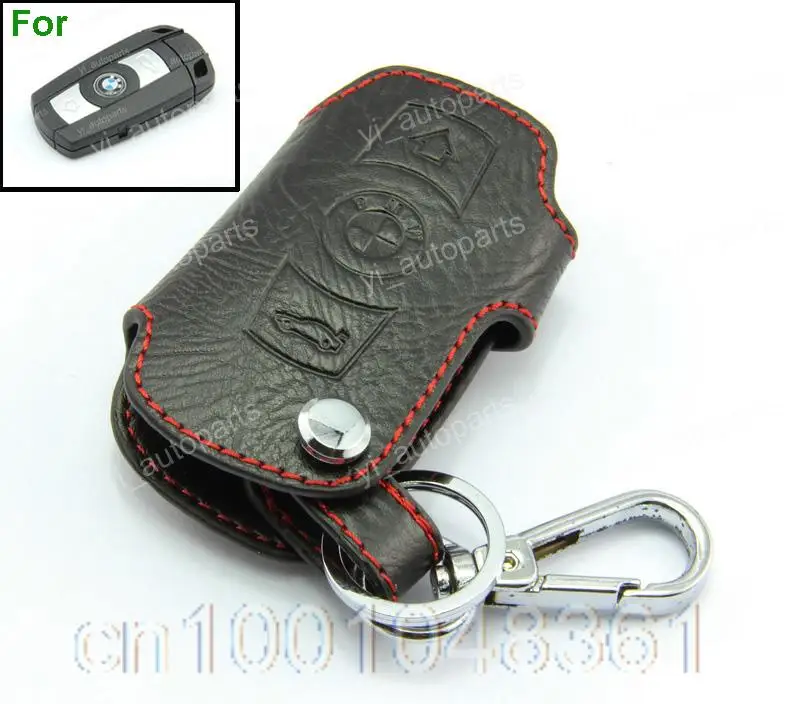 Кожа Дистанционного Дело Shell Smart Key Держатель Для BMW X5 X6 Z4 135i 328i 335i полный привод 550i