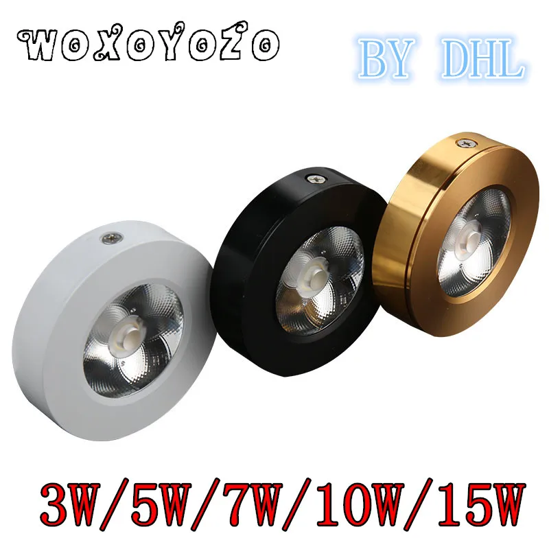 2018 компанией DHL мини поверхностное крепление Led светильник w 5w 7w 10w 15w 220V