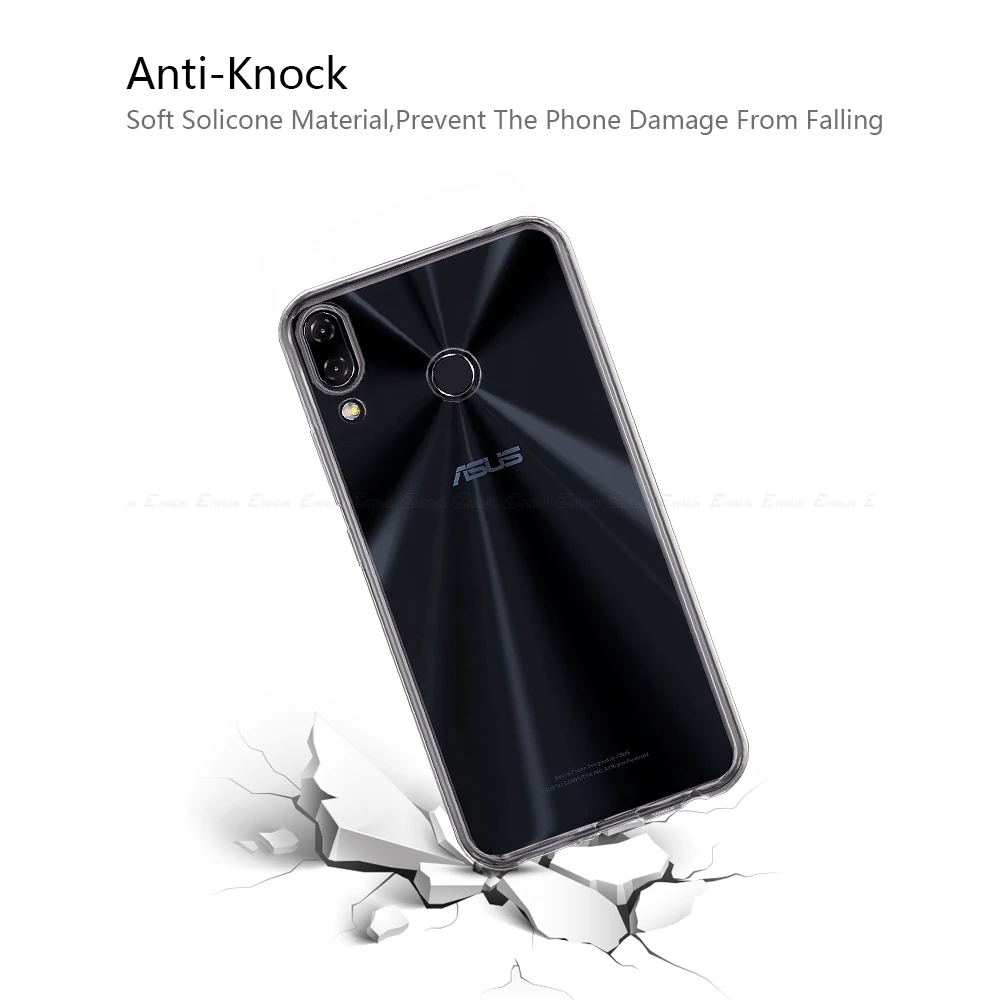 Ультратонкий прозрачный мягкий чехол из ТПУ для Asus ZenFone 6 ZS630KL 5 5Z ZS620KL ZE620KL