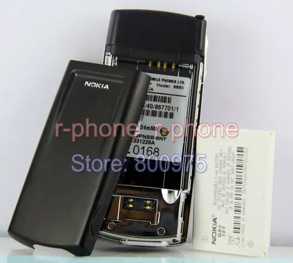 Восстановленное Оригинальное Nokia 8890 Mobile сотовый телефон gsm Dualband разблокированный