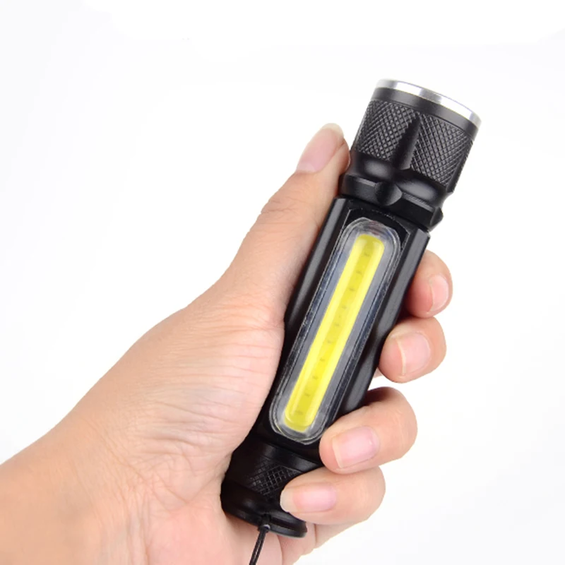 Светодиодный фонарик Litwod Z20516 4000 лм XM-L T6/COB масштабируемый 3 режима алюминиевый