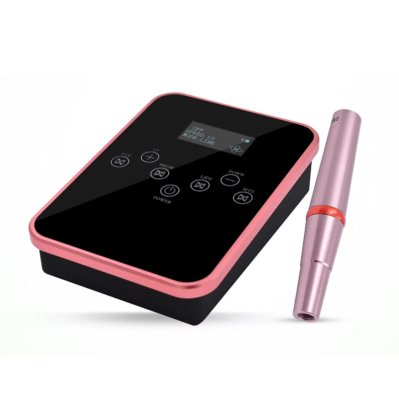 Брови татуировки Microblading ручка цифровой татуаж машина с большой Ёмкость Мощность