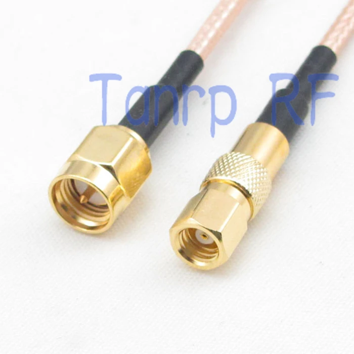 6in SMC штекер SMA rf адаптер разъем 15 см Pigtail коаксиальный Перемычка Удлинительный