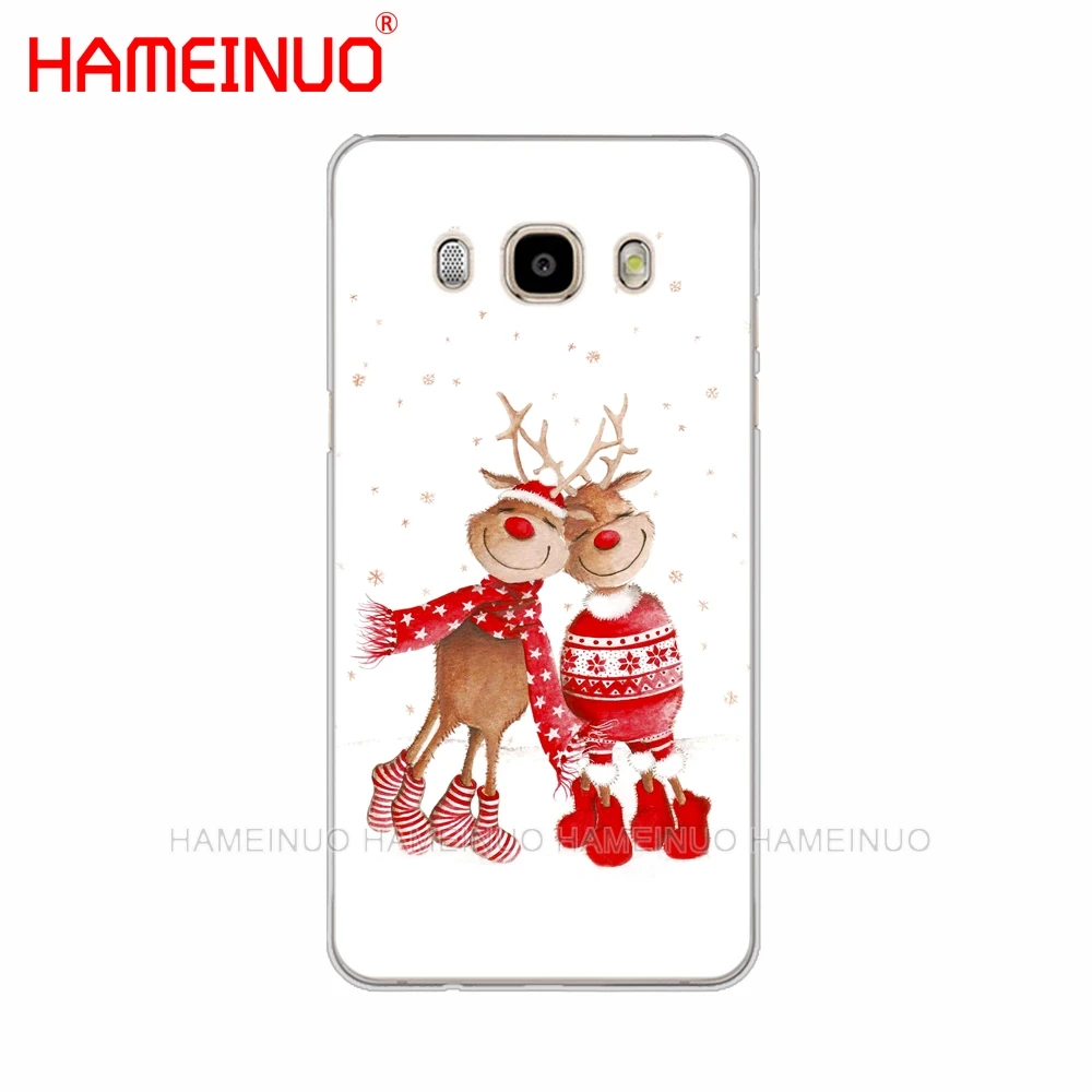 HAMEINUO милый новогодний чехол для телефона с изображением лося и рождественского