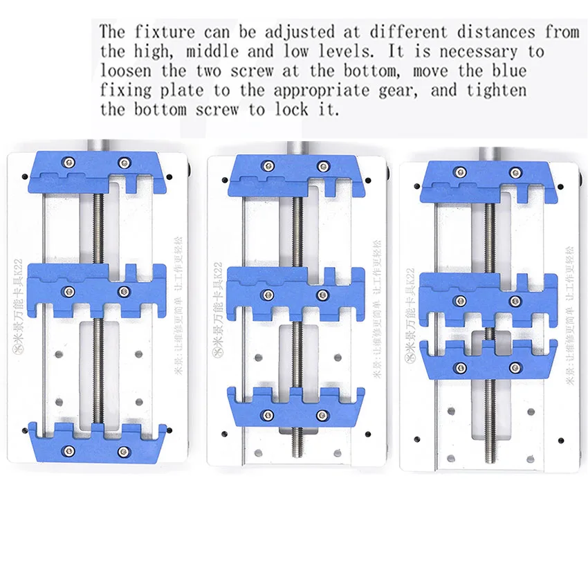 MJ K22 универсальная печатная плата BGA приспособление для iphone samsuang huawei чип рассеивания тепла противоскользящая база фиксированный зажим