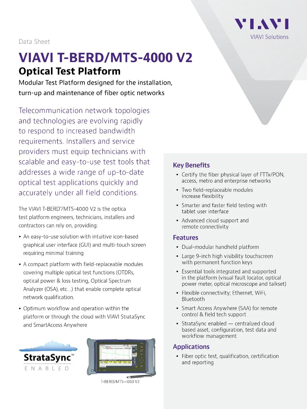 DHL JDSU/Viavi T-BERD/MTS-4000 V2 SM OTDR с E4126LA модуль 1310/1550nm динамический 35/33dB вспышка Многоязычный интерфейс