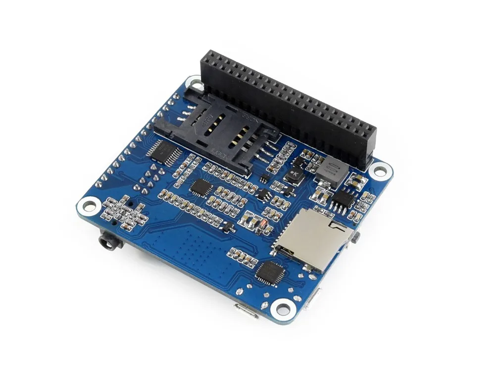 4G/3G/2G/GSM/GPRS/GNSS HAT for Raspberry Pi Zero/Zero W/Zero WH/2B/3B/3B+ Based on SIM7600E-H support dial-up | Компьютеры и офис