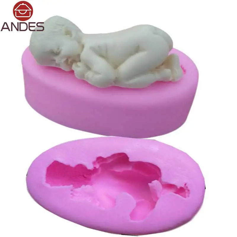 1 шт. силиконовая 3D форма для сна детского торта посуда столовый бар