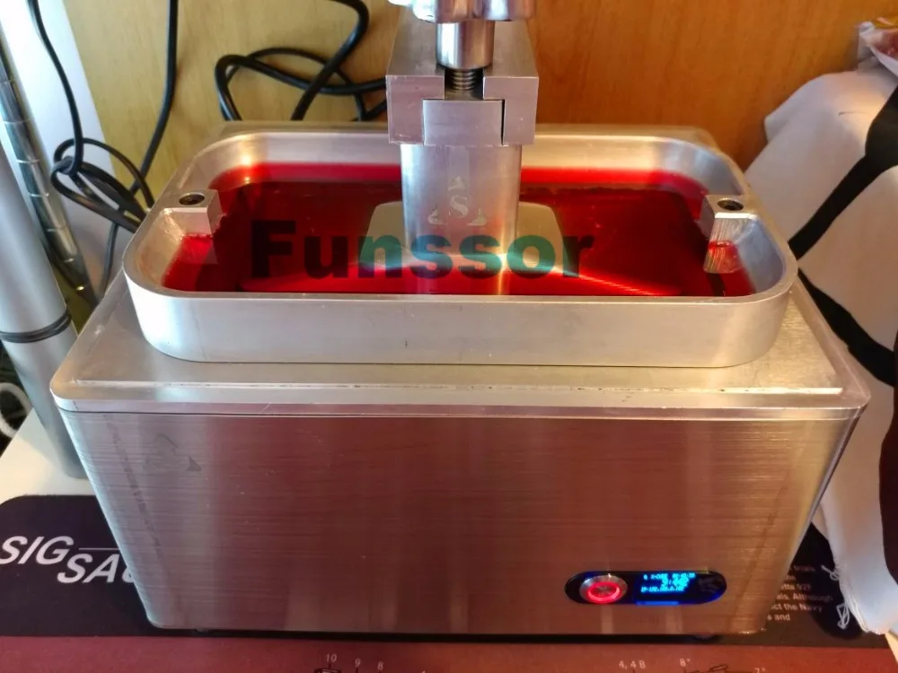 Funssor обновлен X CUBE ЖК дисплей 3D принтер SLA DLP УФ отверждения светочувствительная
