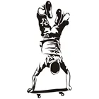 Спортивные наклейки с цитатами мотивация обои для спортзала виниловые наклейки для подростков детская комната мальчик украшение для спальни YY403