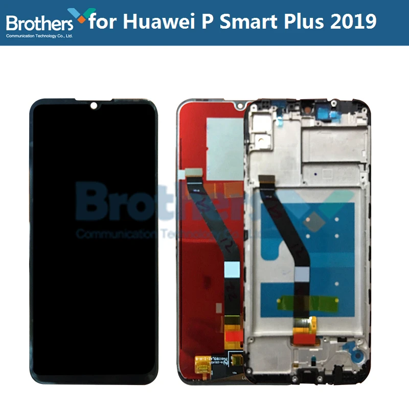ЖК экран для Huawei P Smart Plus 2019 дисплей в сборе сенсорный дигитайзер замена