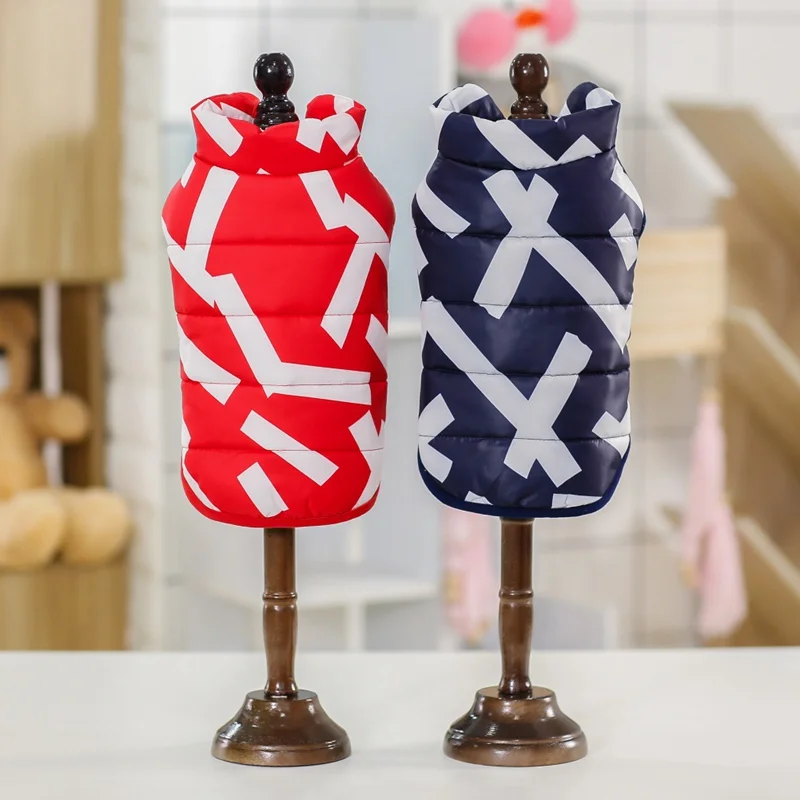 

Dog Clothes Winter Coat Jacket Pet Dog Vest Coat Padded Clothes Windproof Puppy Vest Yorkie Chihuahua Clothes