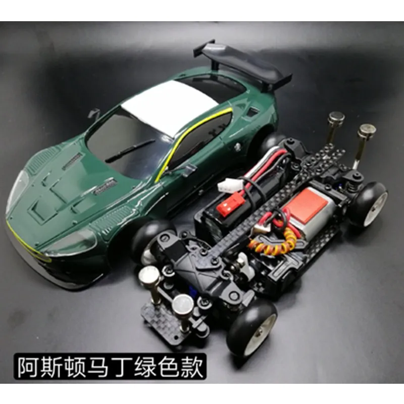 Brushed version 9 MINI-Q6 RTR 1/28 обновленная версия металлические отличия POM шины четыре привода дрейф углеродного волокна гоночная, матовая бесщеточный ру автомобиль - Цвет: Brushed version 9
