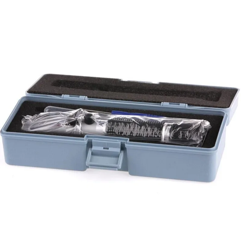 Handheld Salinity Refractometer 0-10% Aquarium Salt Water tester Hydrometer ATC with retail box 32% off | Инструменты
