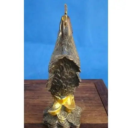 Бесплатно Античная Коллекционные Статуя Ручной Работы Бронза С Позолотой