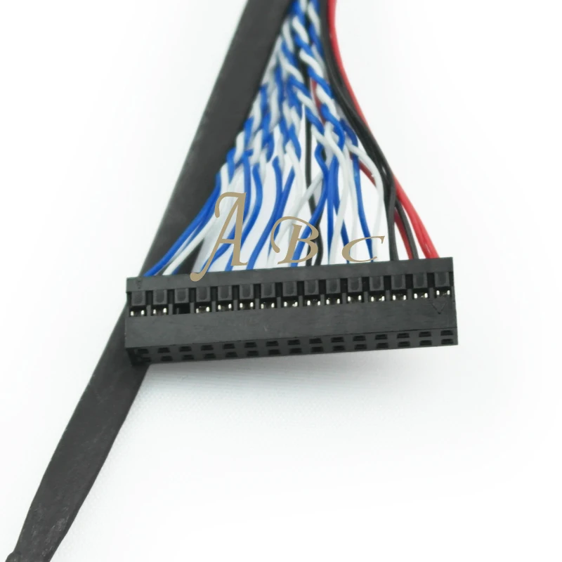 550 мм JAE Φ 0 5 Pin шаг 51 2ch 8bit двойной D8 LVDS кабель для Samsung ЖК-панель Бесплатная доставка
