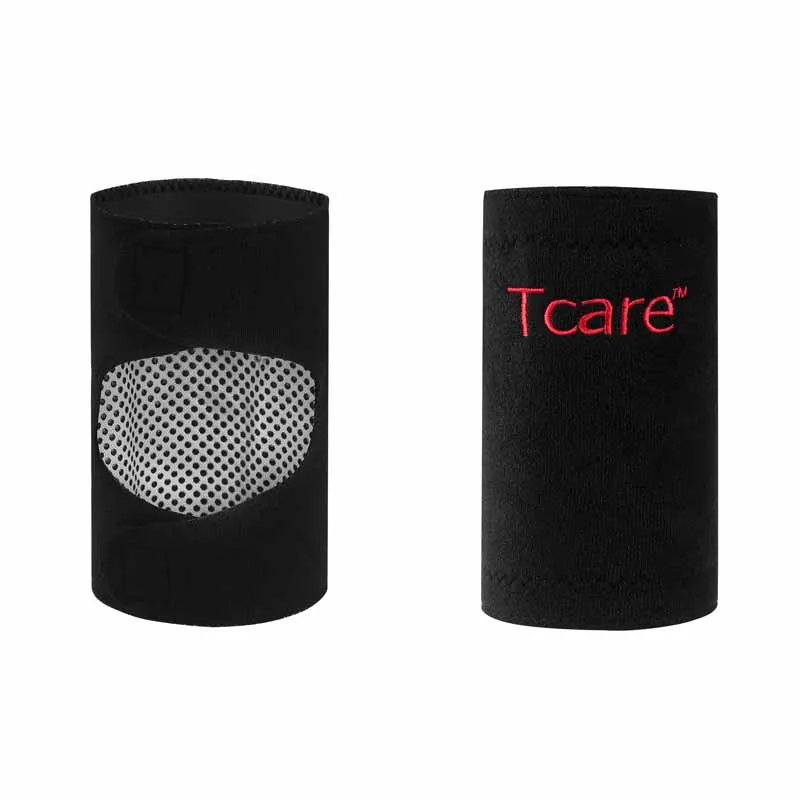 1 пара Tcare локоть массажер самонагревающийся Локоть Поддержка Brace тепловой Турмалин пояс терапия для мужчин женщин теннис