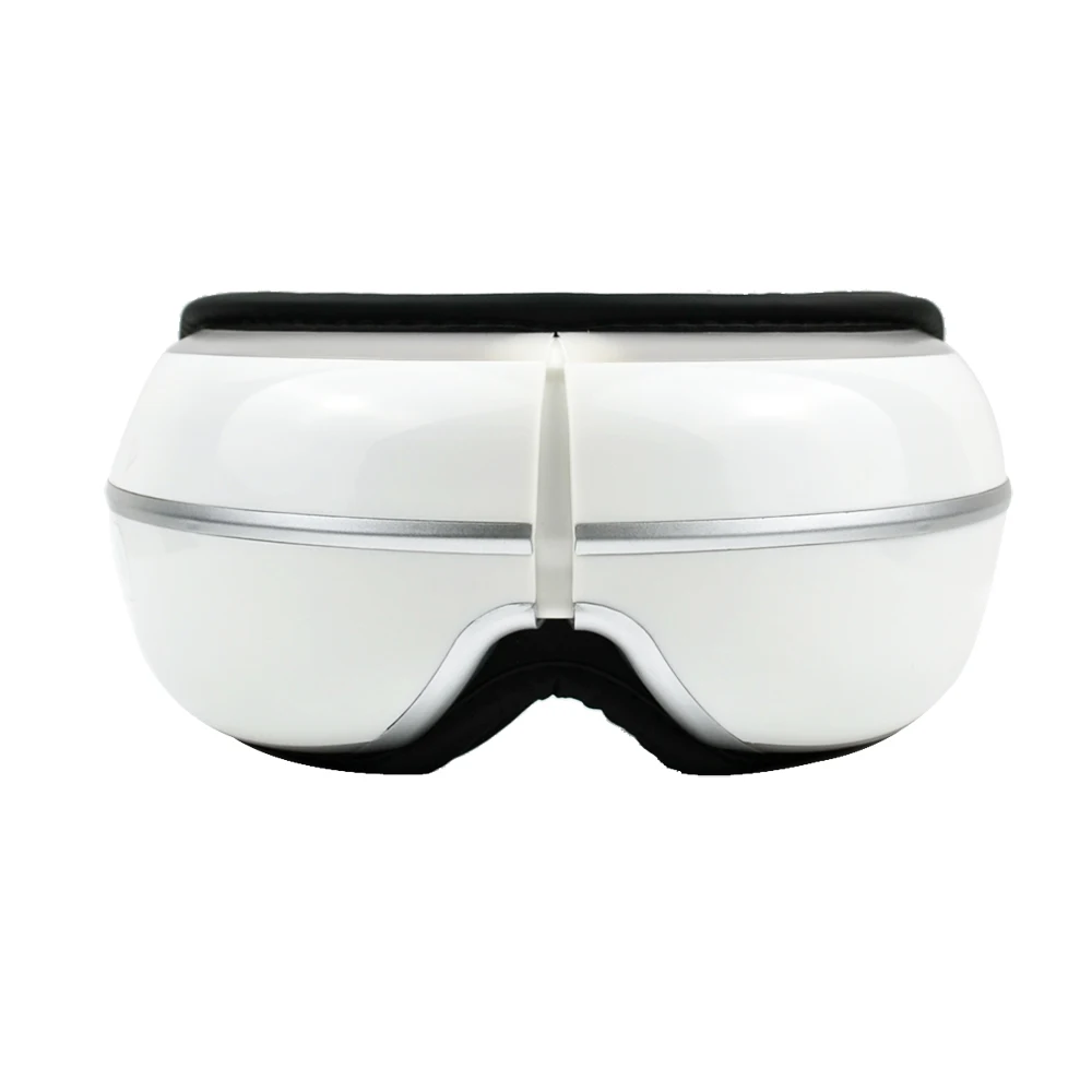 買取 電気アイマッサージャー Fir 熱療法空気圧圧縮マッサージ音楽アイケアストレスレリーフ振動マッサージャーゴーグル