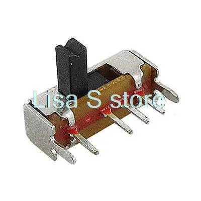 10x панель PCB 4 Pin 3 положения 1P3T SP3T мини-переключатель боковой ручки 0.5A 50V DC SK13D01-VG4 |