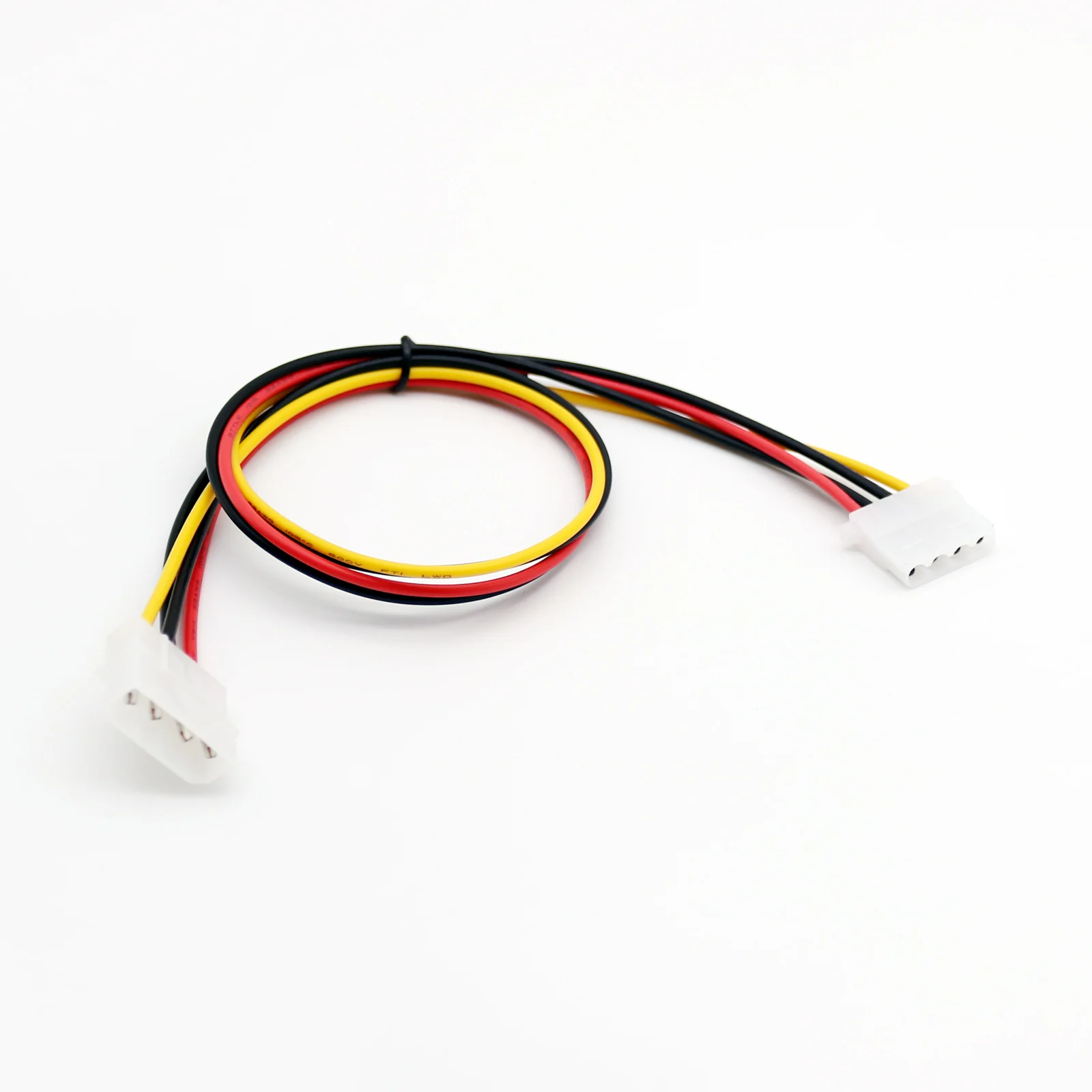 1 шт. 50 см/1 5 фута IDE 4 PIN Molex Power Male к Female Удлинительный адаптер Соединительный кабель