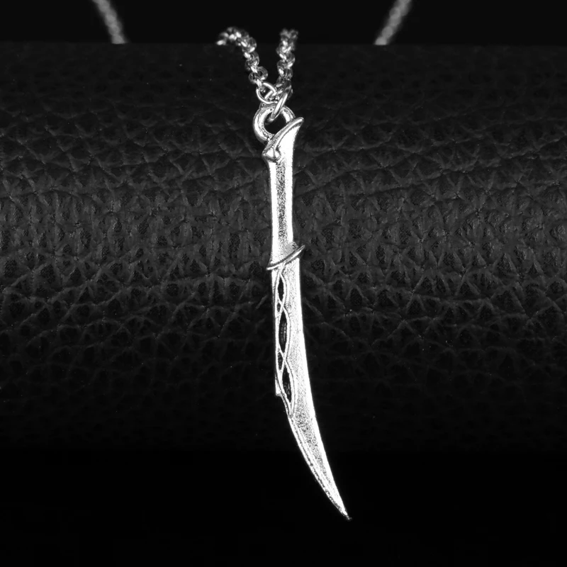 Dongsheng фильм ювелирные изделия в LOTR H obbit Бильбо Бэггинс меч чокер с подвеской