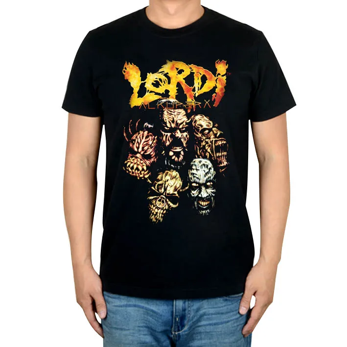 

Summer Style Lordi Finland Rock band men women shirt punk death heavy black metal mma fitness XXXL skateboard 3D print Rockers