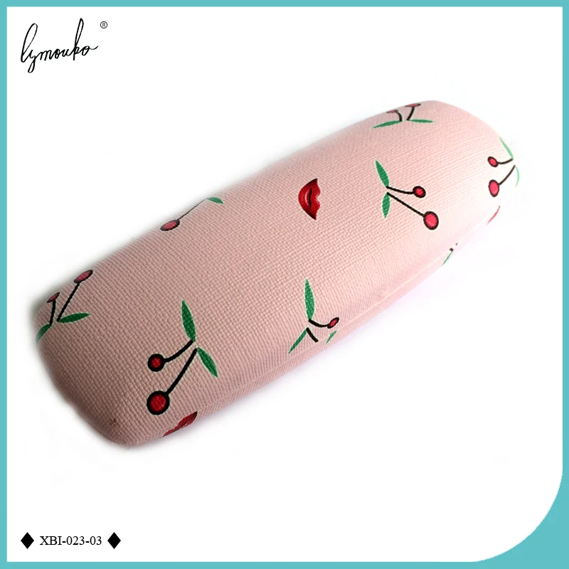 Lymouko хорошее качество цветочный Твердый чехол из искусственной кожи для очков