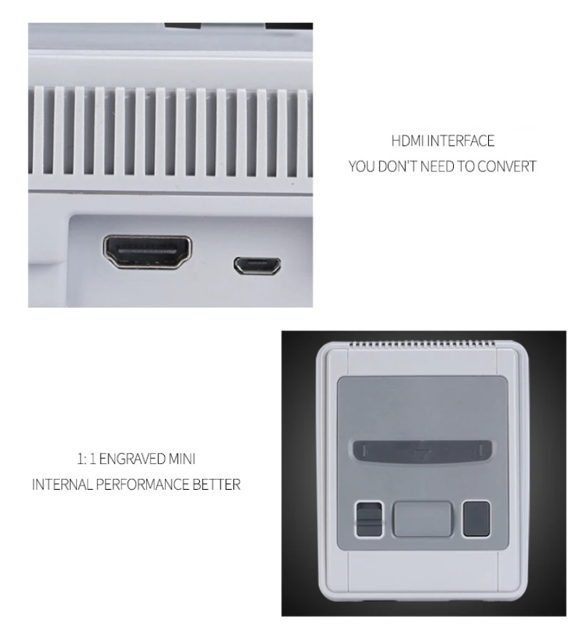 ТВ приставка Super Mini HDMI Family TV 8 битная видеоигра SNES ретро классическая консоль с hdmi