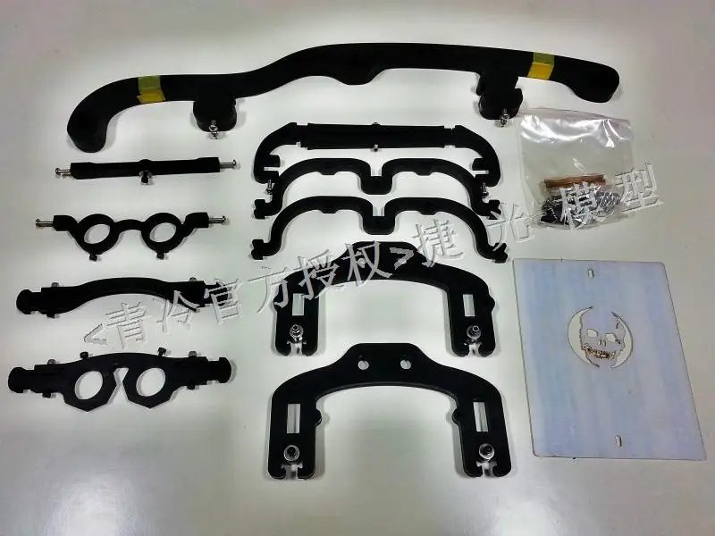 Черный/синий корпус рулон клетки с передней/рельсовой светодиодный кровельной