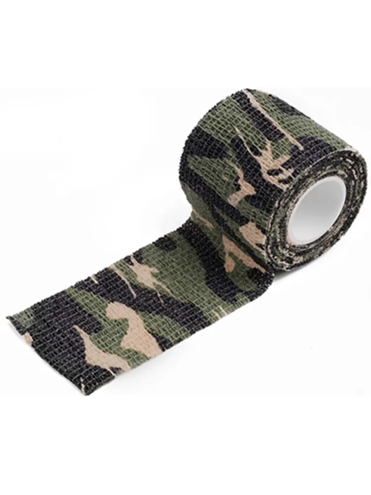 4 шт. 5 м наружная Нетканая Камуфляжная Лента армейская камуфляжная прочная