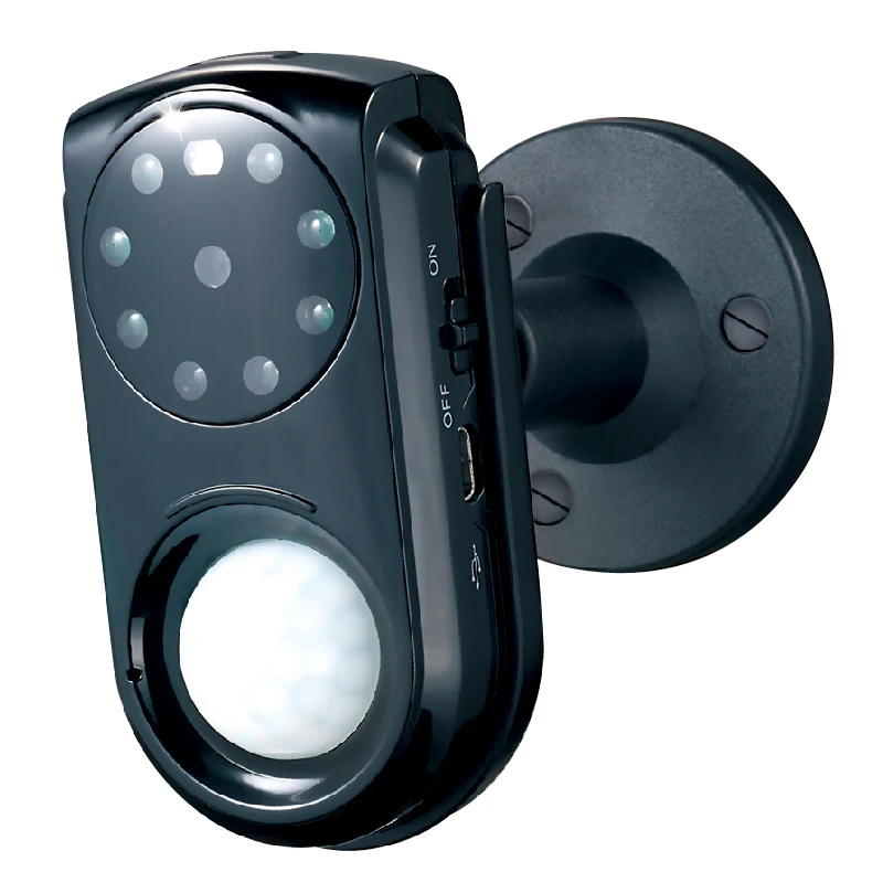 App Wireless GSM ip camera alarm system with night vision security mini camera.HD motion sensor free android/Iphone GM01 |