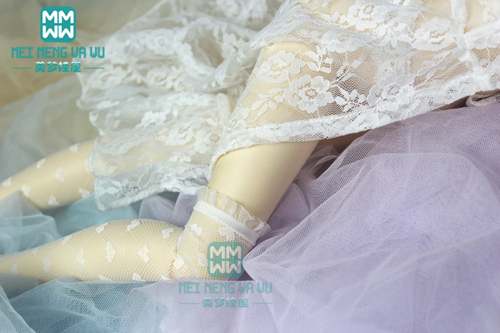 Аксессуары для куклы BJD, одежда для 1/3, BJD DD, кукла, сексуальное мечтательное нижнее белье из четырех частей, трусы, чулки, кружевная верхняя одежда