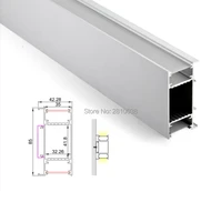 10 setslot led aluminum profile extruded aluminium led profile led aluminum channel profile with internal driver for wall light