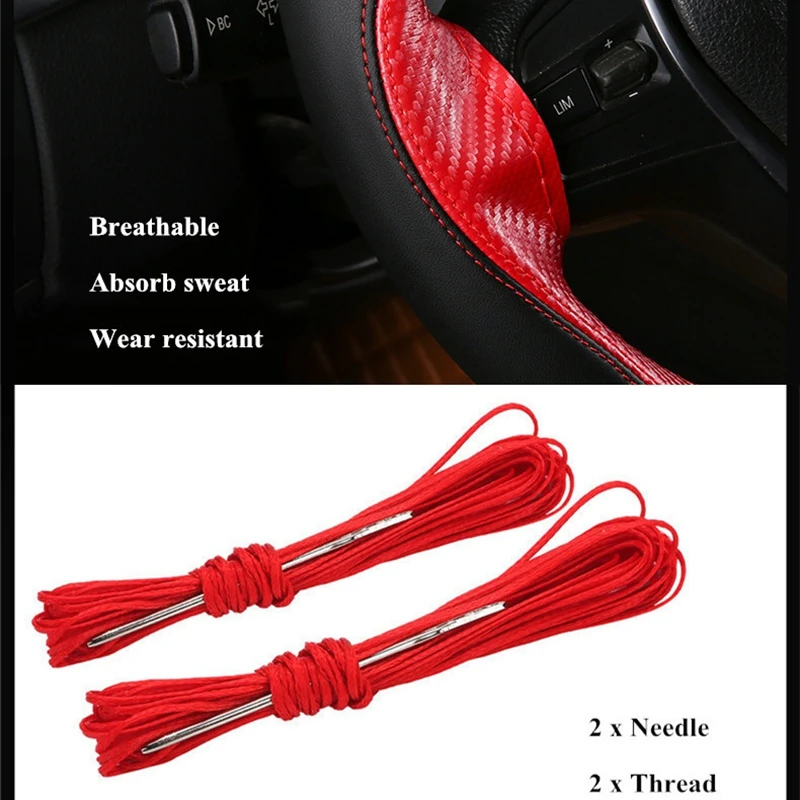 Оплетка рулевого колеса из мягкой искусственной кожи универсальная оплетка для