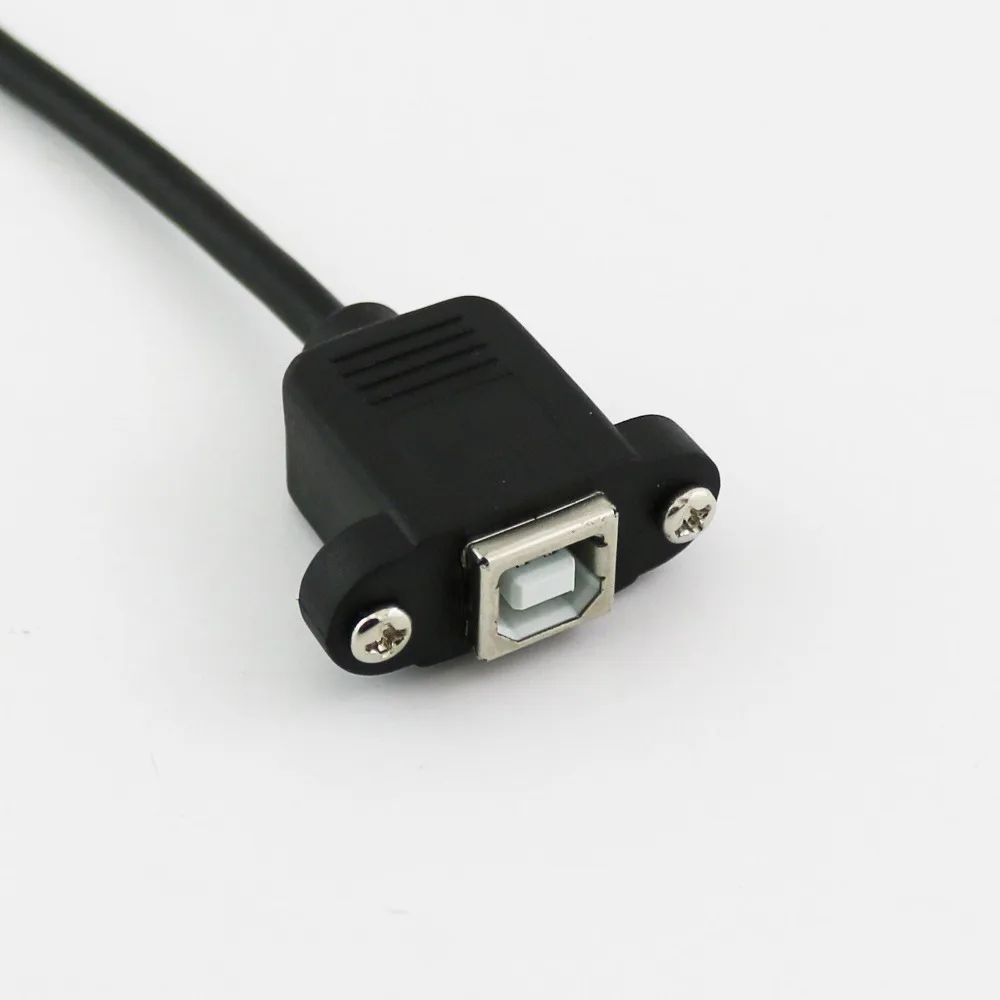 Панельное крепление для принтера USB Type B гнездо 2 0 микро 5 контактный Штекерный