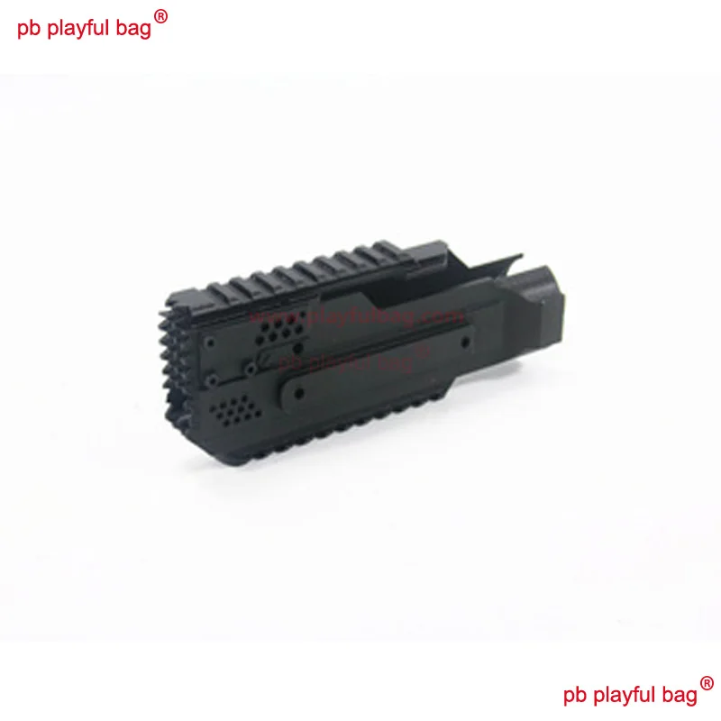 Уличные игрушки [3d принт атака голова fishbone] Golgi MP5 комплект деревянные аксессуары пластик модифицированный внешний вид аксессуары. D17 - Color: black