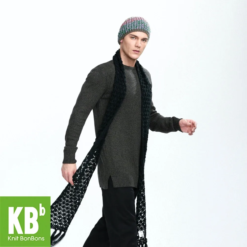 2018 KBB весенний чистый черный милый кружевной стильный Теплый Зимний вязаный