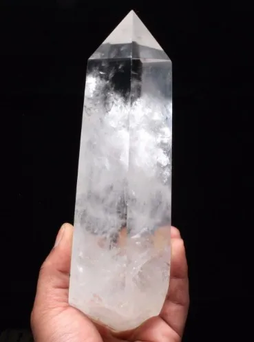 Большой прозрачный Lemurian Seed кварц натуральный точечный кластер Кристалл грубая Исцеление