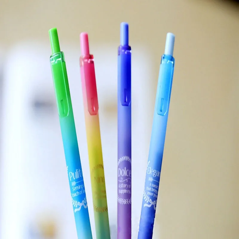 4 шт. Корейская креативная гелевая чернильная ручка серии dolce&dream Color Sky Star Galaxy