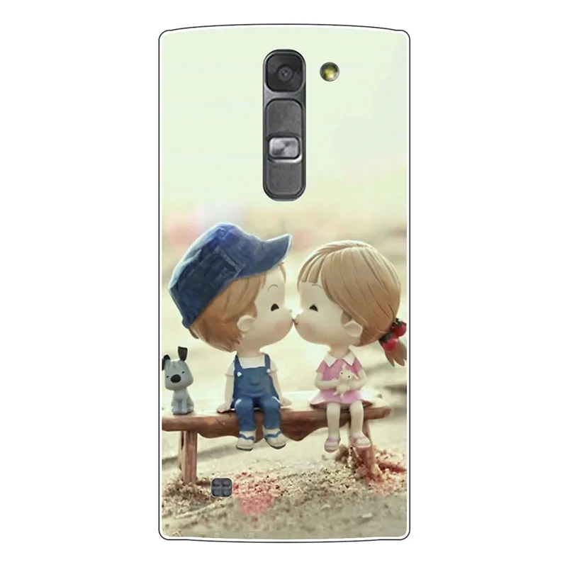 ZX46 Задняя крышка чехол для LG Magna G4c H522Y H502f H500F H525N короны цветка башни однотонный Мягкий чехол из TPU силиконовый чехол для LG G4 мини Чехол - Цвет: ZX46