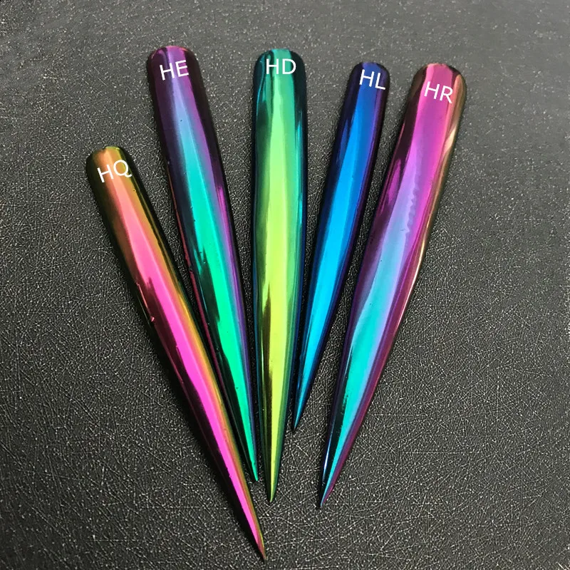 0.5g HIGH GRADE CHAMELEON POWDER Chrome Mirror Nails Powder Pigment Sequins Nail Art Glitter Decoration for Gel Polish | Красота и