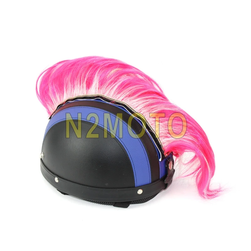 Шлем мотоциклетный Mohawk съемный шлем для езды на мотоцикле и скейтборде украшение