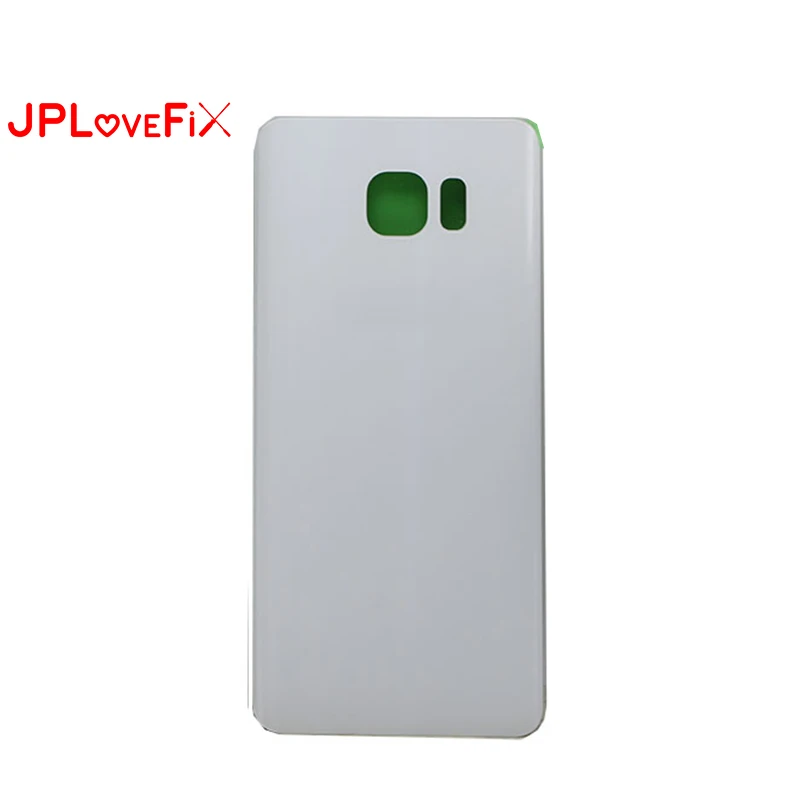 JPFix для Samsung Note 5 N9200 N920F задняя крышка батарейного отсека стеклянная объектива