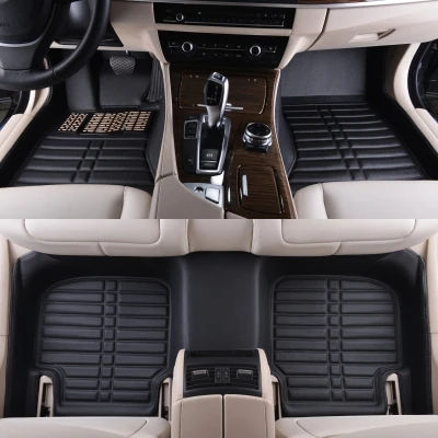 Myfmat new automobile car foot rug pad carpet for MITSUBISHI lancer ex V3/5/6 Pajero Sport Outlander V73 V77 Grandis EVO IX dx 7 |