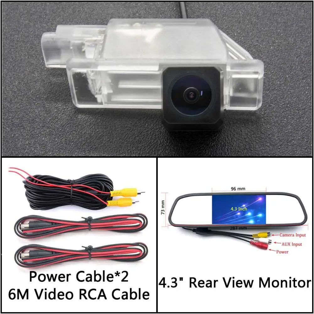 Cam N 4.3 Mirror HD 1280*720 резервная камера заднего вида для peugeot 508 301 408 508 308 2008 3008 для NISSAN SERENA автомобильный парковочный ЖК-зеркальный монитор - Название цвета: Cam N 4.3 Mirror
